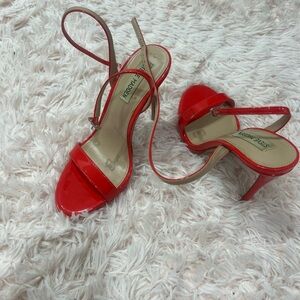 Steve Madden Vibrant Red Heels